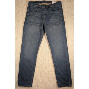 Rag & Bone Fit 2 Slim Lined Jeans Mens 33x30 Zayne Blue Stretch Denim